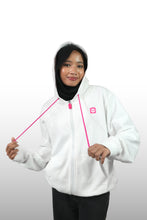 Load image into Gallery viewer, Pau-pau White Hoodie
