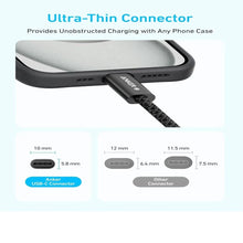 Load image into Gallery viewer, ANKER A8060H11 USB-C TO USB-C CABLE 1M ANKER ZOLO 240W BLACK

